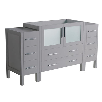 Fresca Torino 60 Gray Modern Bathroom Cabinets