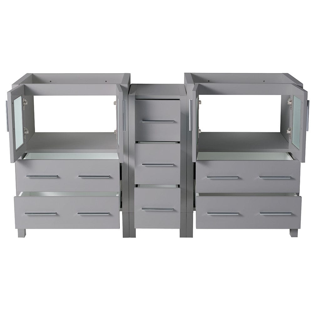 Fresca Torino 60 Gray Modern Bathroom Cabinets