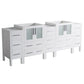 Fresca Torino 72" White Modern Bathroom Cabinets  - FCB62-72WH