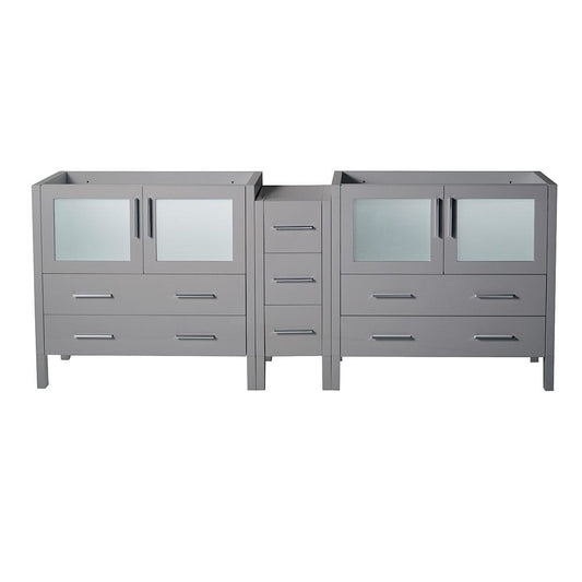 Fresca Torino 83 Gray Modern Bathroom Cabinet