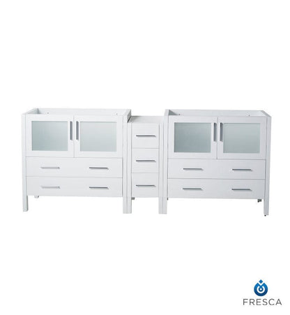 Fresca Torino 83 White Modern Bathroom Cabinet