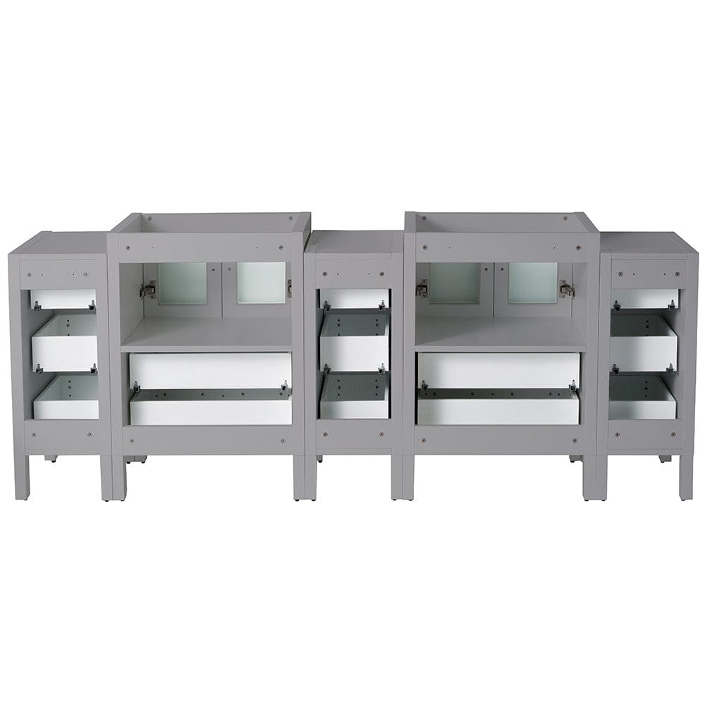 Fresca Torino 84 Gray Modern Bathroom Cabinets