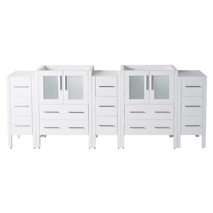 Fresca Torino 84 White Modern Bathroom Cabinets