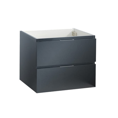 Fresca Valencia 24 Dark Slate Gray Wall Hung Modern Bathroom Cabinet