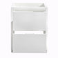 Fresca Valencia 24 Glossy White Free Standing Modern Bathroom Cabinet