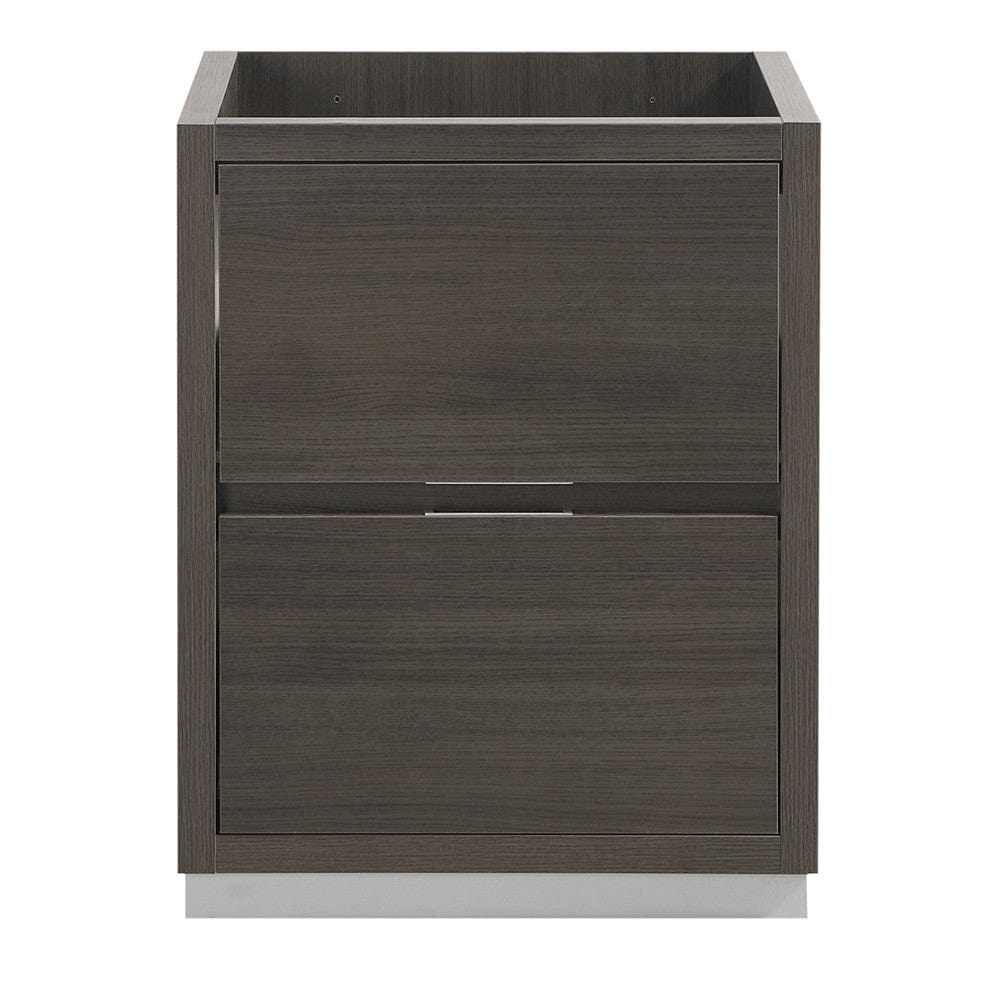 Fresca Valencia 24 Gray Oak Free Standing Modern Bathroom Cabinet