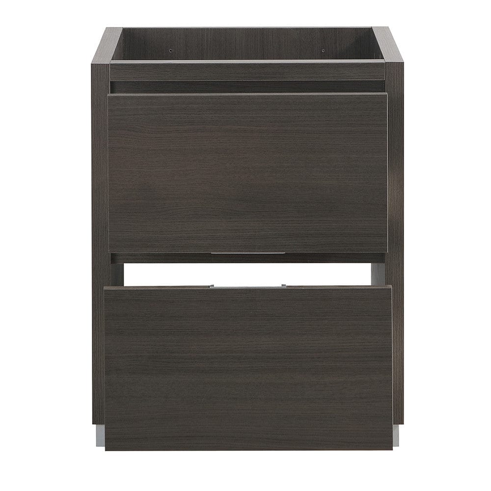 Fresca Valencia 24 Gray Oak Free Standing Modern Bathroom Cabinet