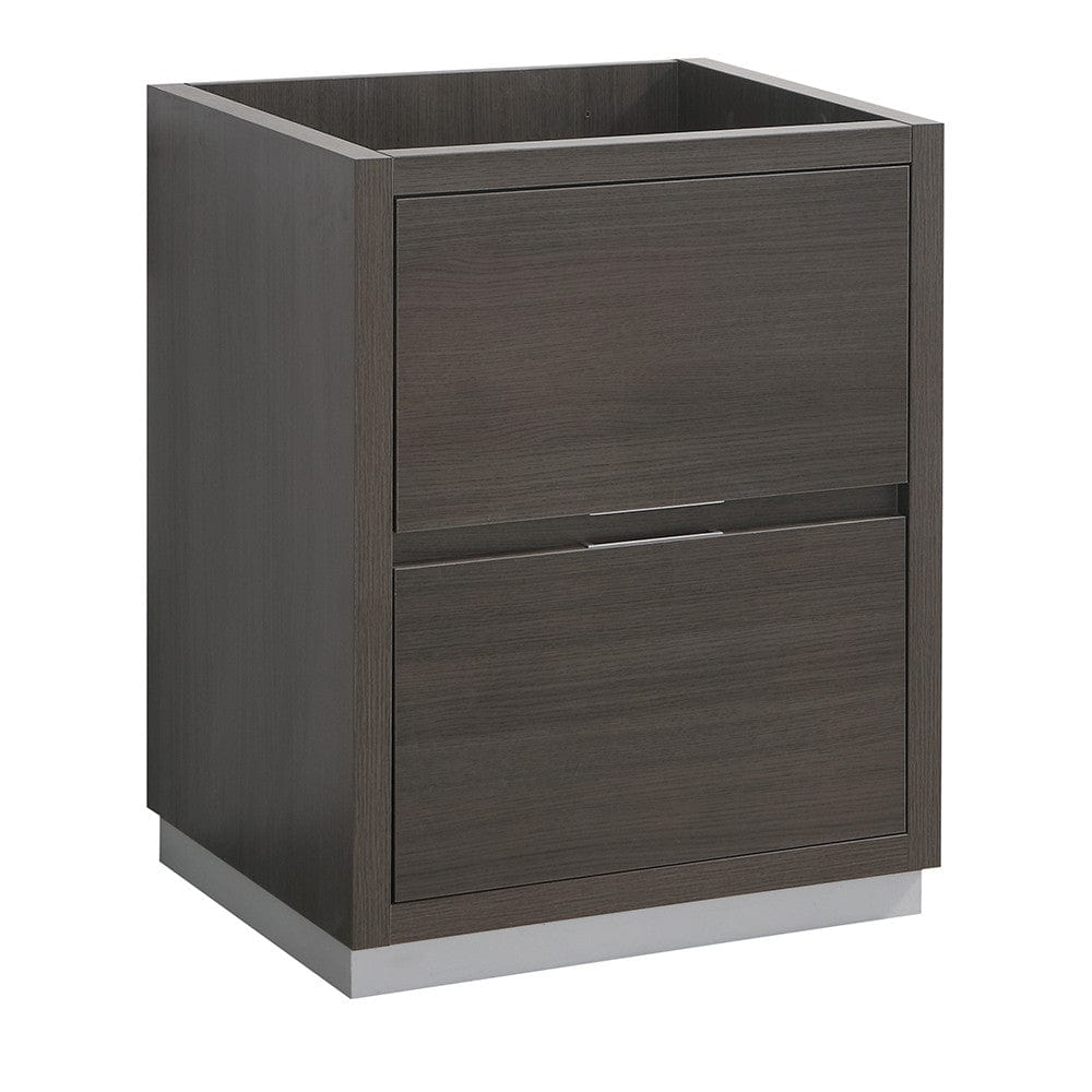 Fresca Valencia 24 Gray Oak Free Standing Modern Bathroom Cabinet