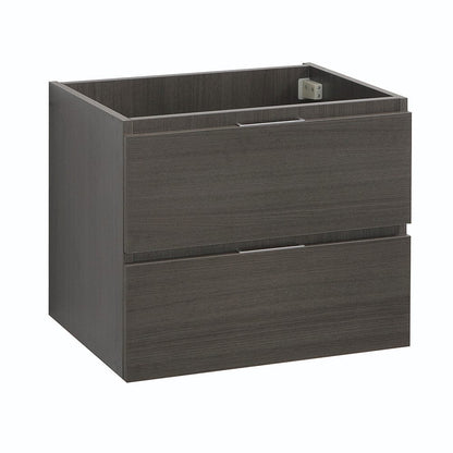 Fresca Valencia 24 Gray Oak Wall Hung Modern Bathroom Cabinet