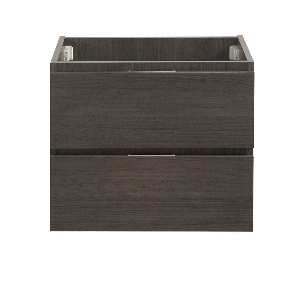 Fresca Valencia 24 Gray Oak Wall Hung Modern Bathroom Cabinet