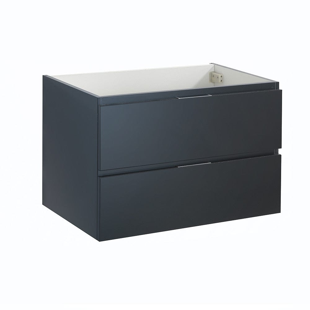 Fresca Valencia 30 Dark Slate Gray Wall Hung Modern Bathroom Cabinet