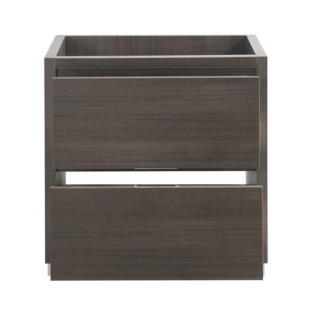 Fresca Valencia 30 Gray Oak Free Standing Modern Bathroom Cabinet