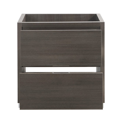 Fresca Valencia 30 Gray Oak Free Standing Modern Bathroom Cabinet