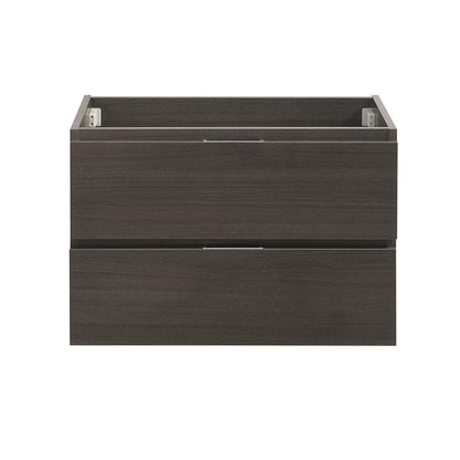 Fresca Valencia 30 Gray Oak Wall Hung Modern Bathroom Cabinet