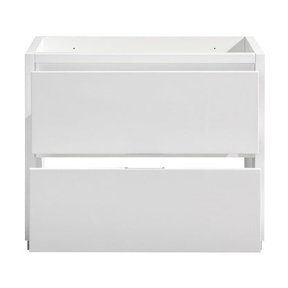 Fresca Valencia 36 Glossy White Free Standing Modern Bathroom Cabinet