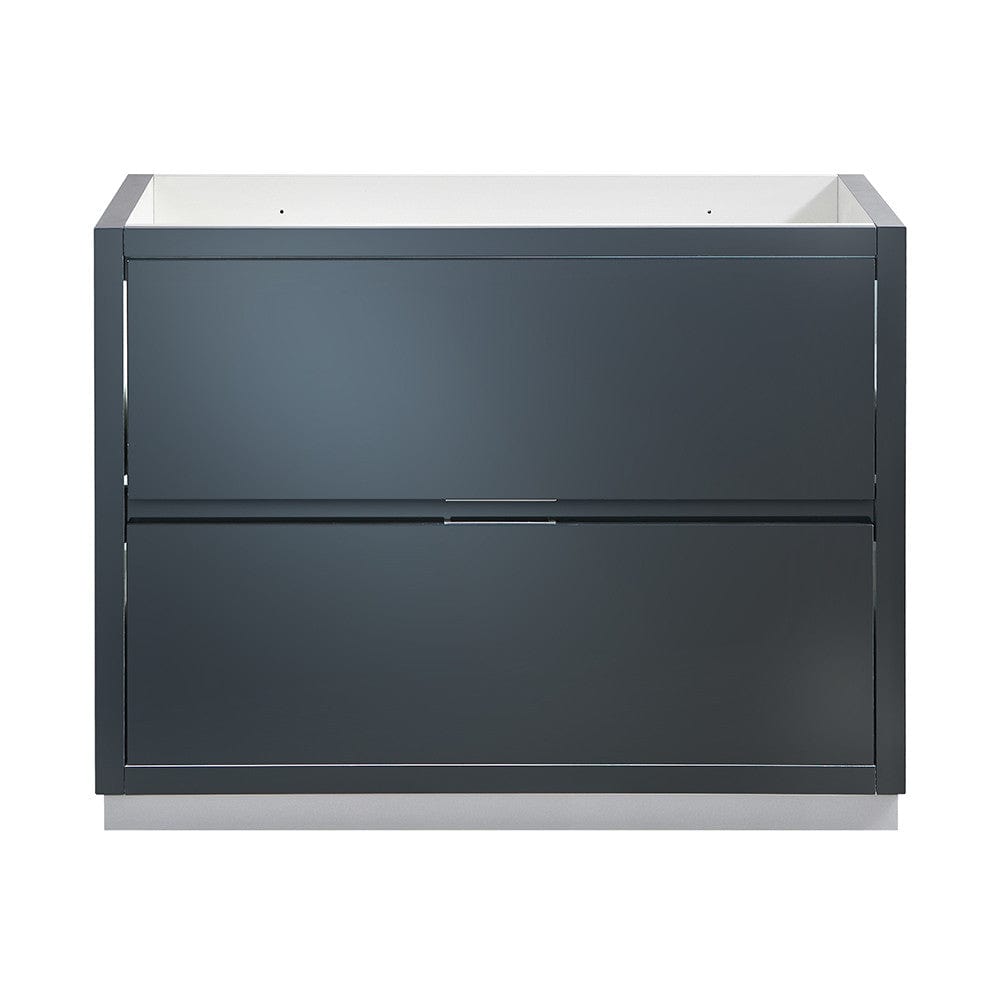 Fresca Valencia 40 Dark Slate Gray Free Standing Modern Bathroom Cabinet