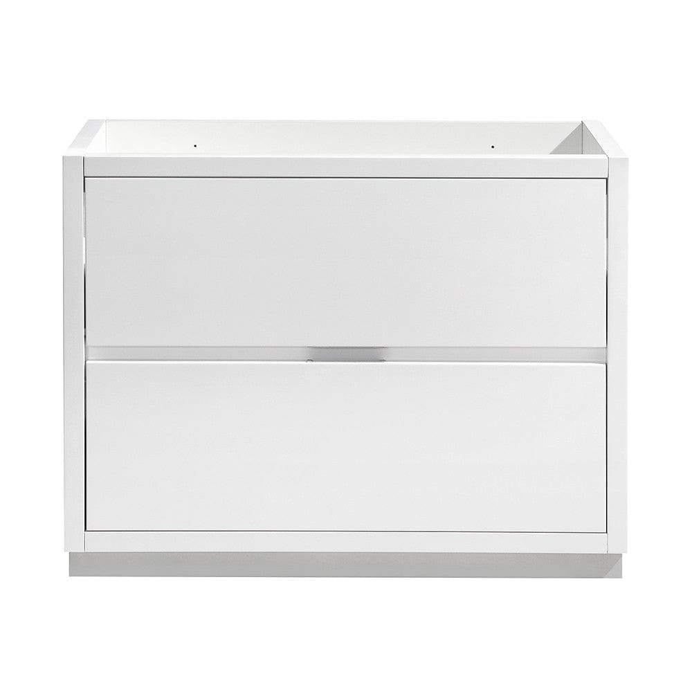 Fresca Valencia 40 Glossy White Free Standing Modern Bathroom Cabinet