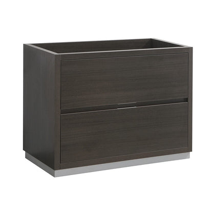 Fresca Valencia 40 Gray Oak Free Standing Modern Bathroom Cabinet