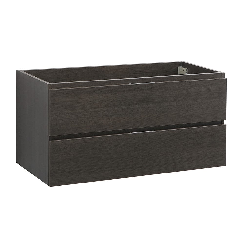 Fresca Valencia 40 Gray Oak Wall Hung Modern Bathroom Cabinet