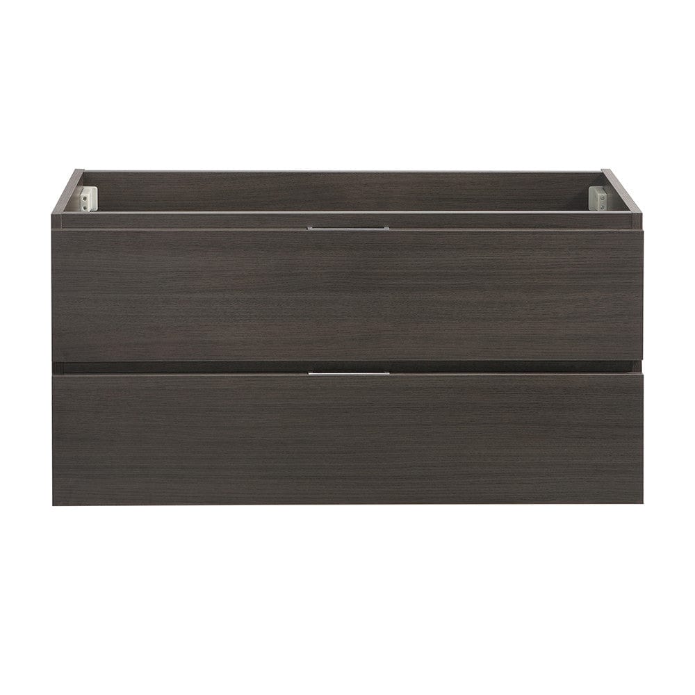 Fresca Valencia 40 Gray Oak Wall Hung Modern Bathroom Cabinet