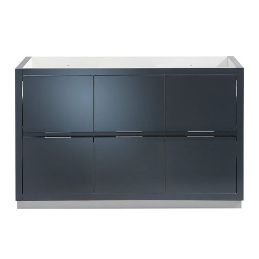 Fresca Valencia 48 Dark Slate Gray Free Standing Single Sink Modern Bathroom Cabinet