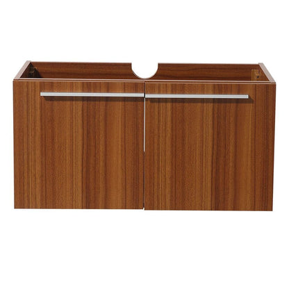 Fresca Vista 36 Teak Modern Bathroom Cabinet