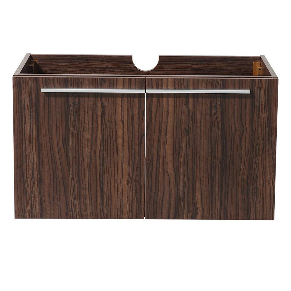 Fresca Vista 36 Walnut Modern Bathroom Cabinet