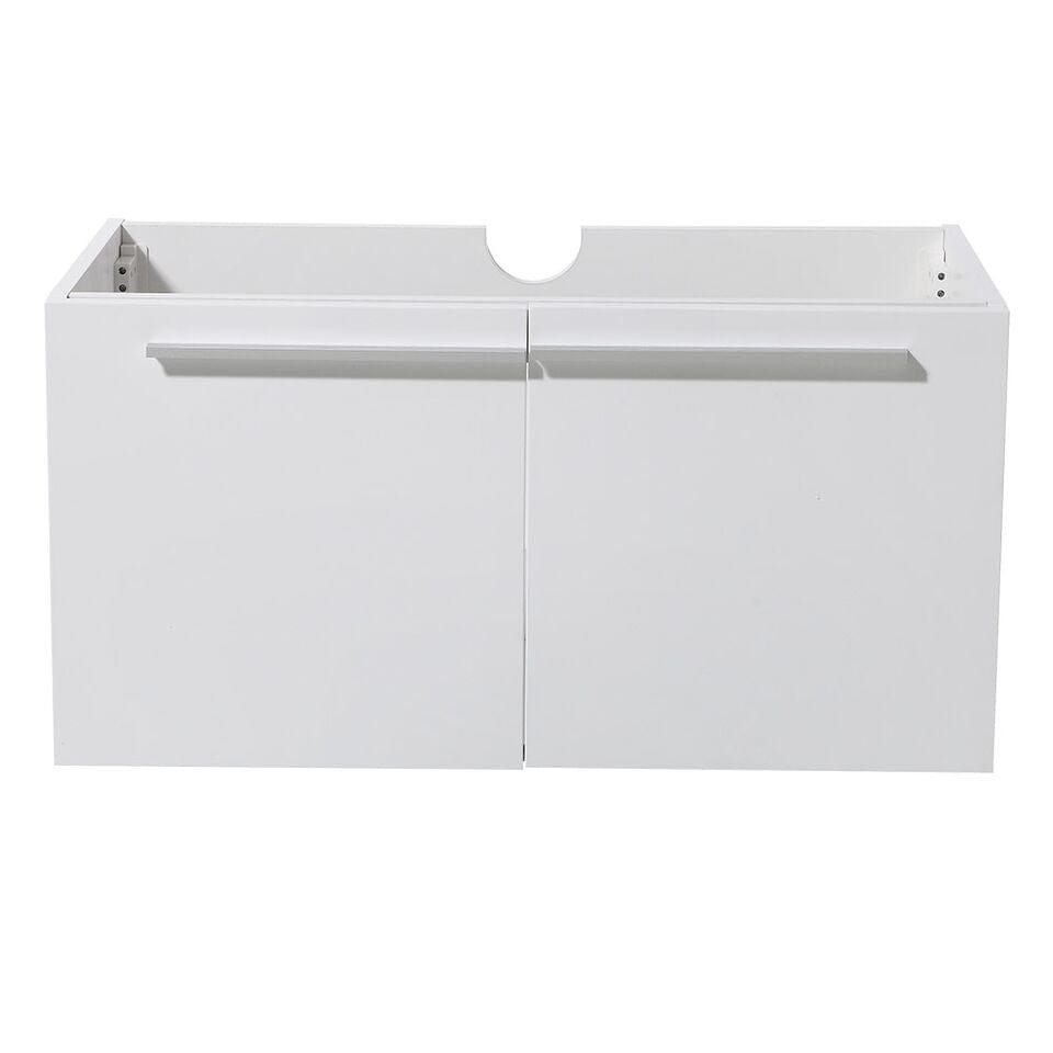 Fresca Vista 36 White Modern Bathroom Base Cabinet