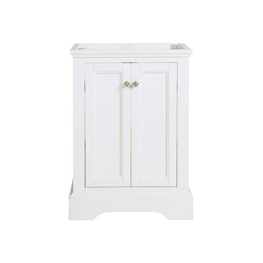 Fresca Windsor 24 Matte White Traditional Bathroom Cabinet | FCB2424WHM