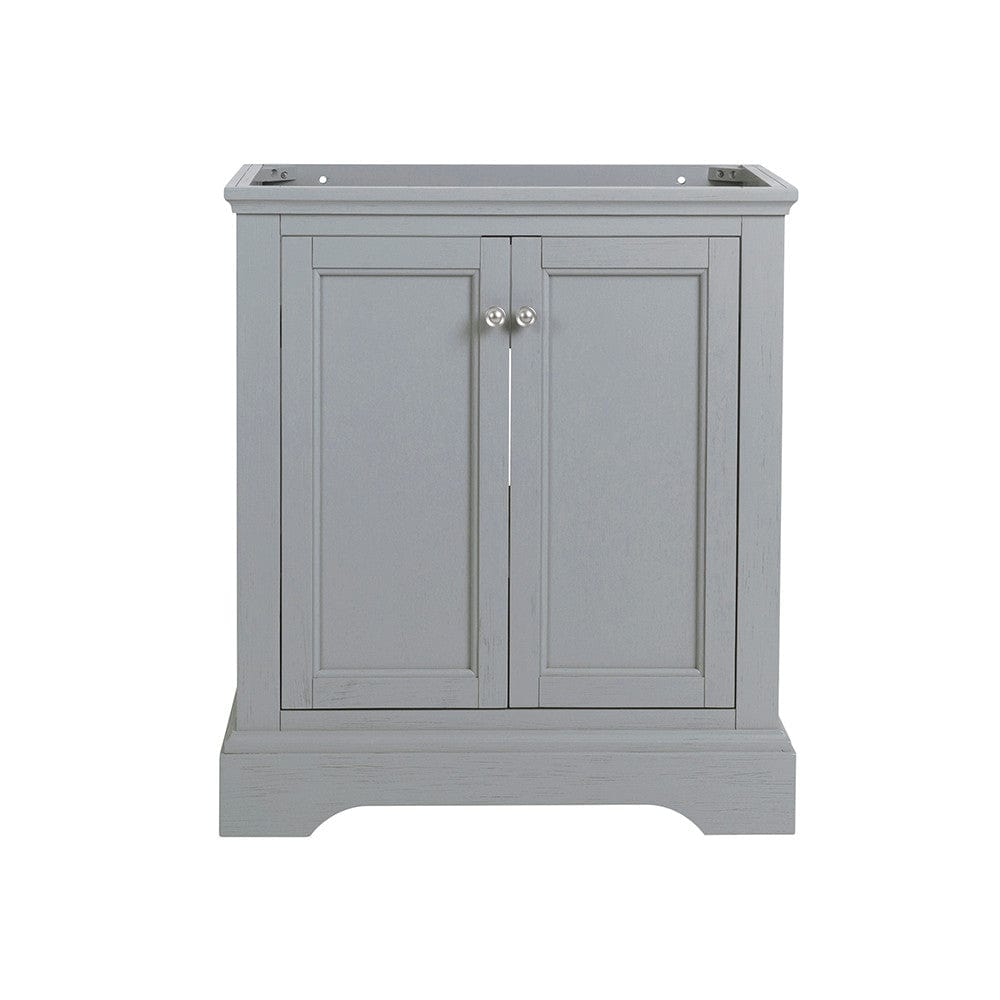 Fresca Windsor 30 Gray Textured Traditional Bathroom Cabinet | FCB2430GRV