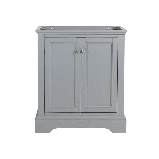 Fresca Windsor 30 Gray Textured Traditional Bathroom Cabinet | FCB2430GRV