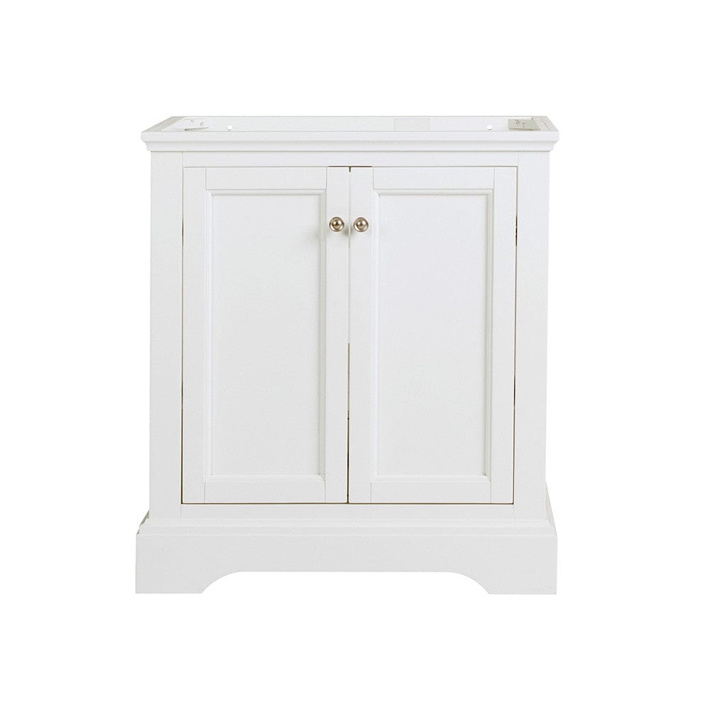 Fresca Windsor 30 Matte White Traditional Bathroom Cabinet | FCB2430WHM