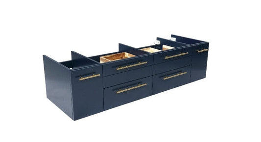 60 inch double vessel sink base cabinet