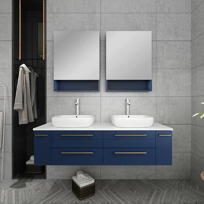 wall hung bathroom vanity set