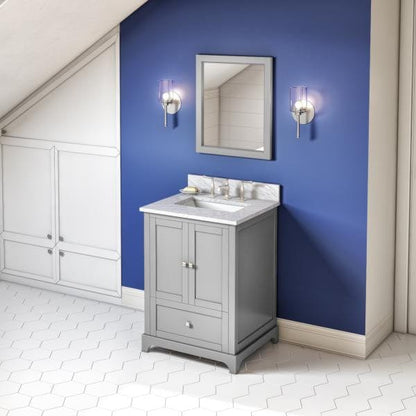 transitional single sink vanity