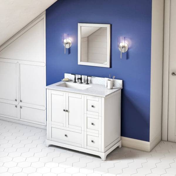 contemporary single sink vanity