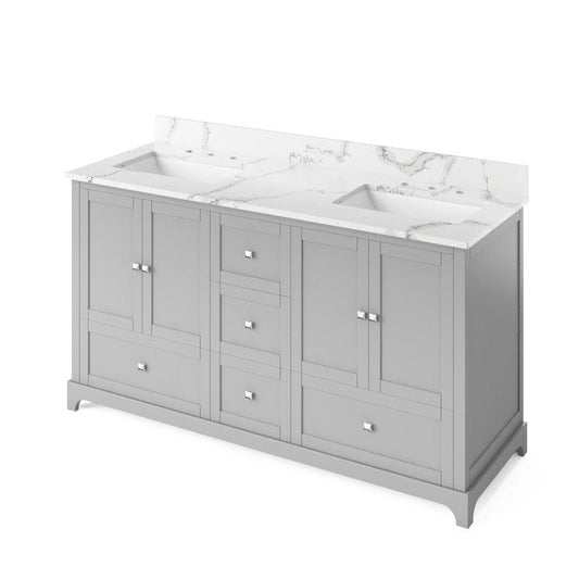 60 inch double sink bathroom vanity