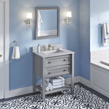 transitional single sink vanity