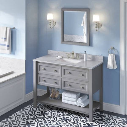 transitional Single sink vanity