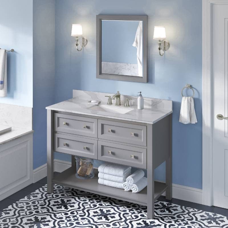 Adler 48 inch single sink bathroom vanity