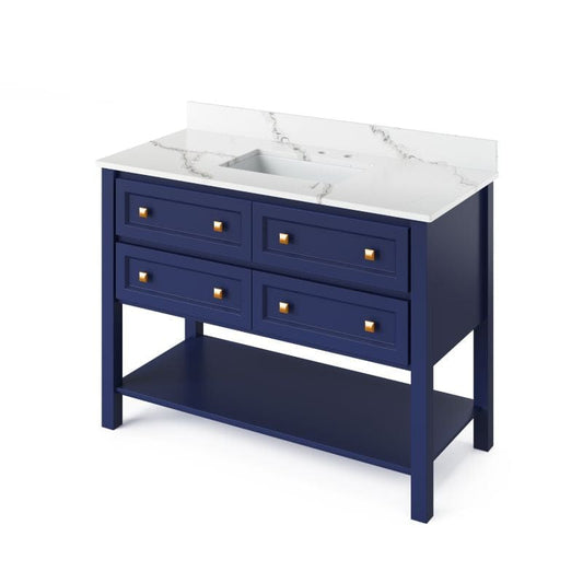 Hale blue freestanding bathroom vanity