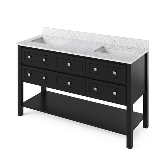 freestanding double sink vanity