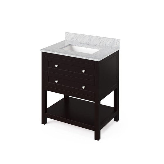 Jeffrey Alexander espresso single sink vanity