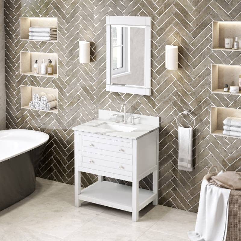 single sink bathroom vanity