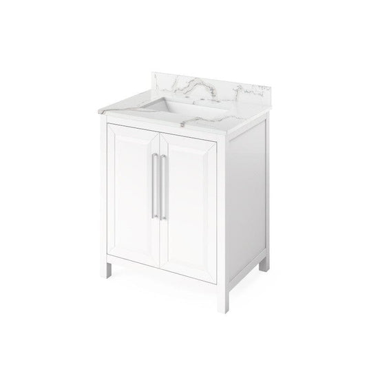 white freestanding bathroom vanity