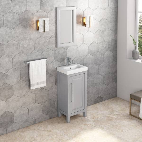 18 inch bathroom vanity