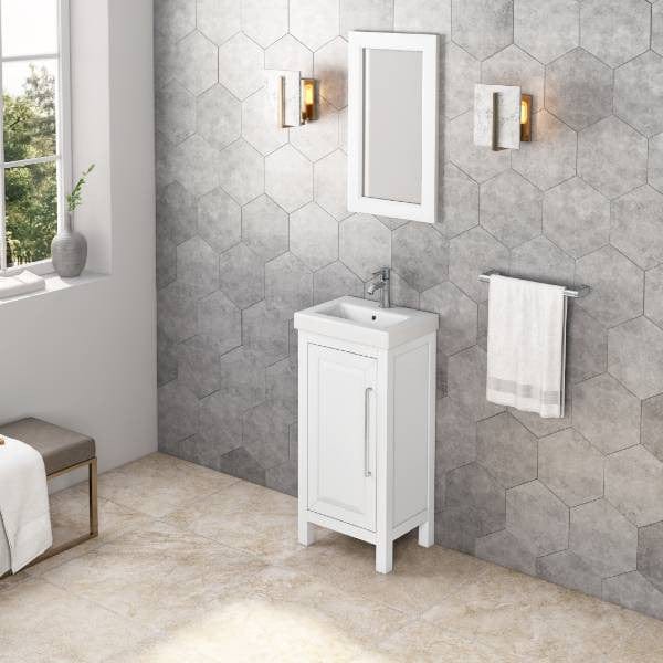 18 inch bathroom vanity