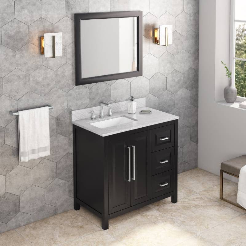 36 inch modern single sink vanity