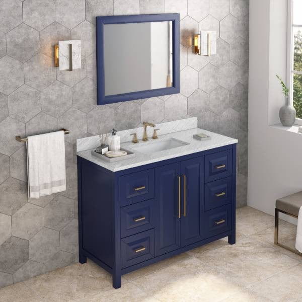 modern single sink vanity