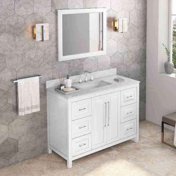 modern single sink vanity